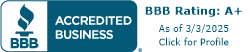 Better Business Bureau accredited